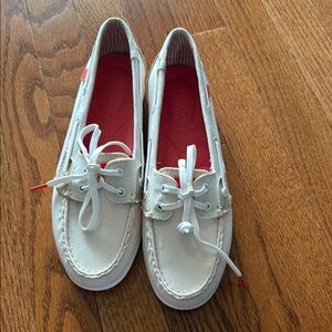 Sperry shore-sider ivory